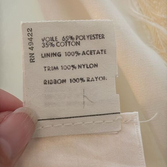 GUNNE SAX BY JESSICA 1970s Vintage Prairie Style Long Sleeve Maxi Dress - Picture 14 of 17